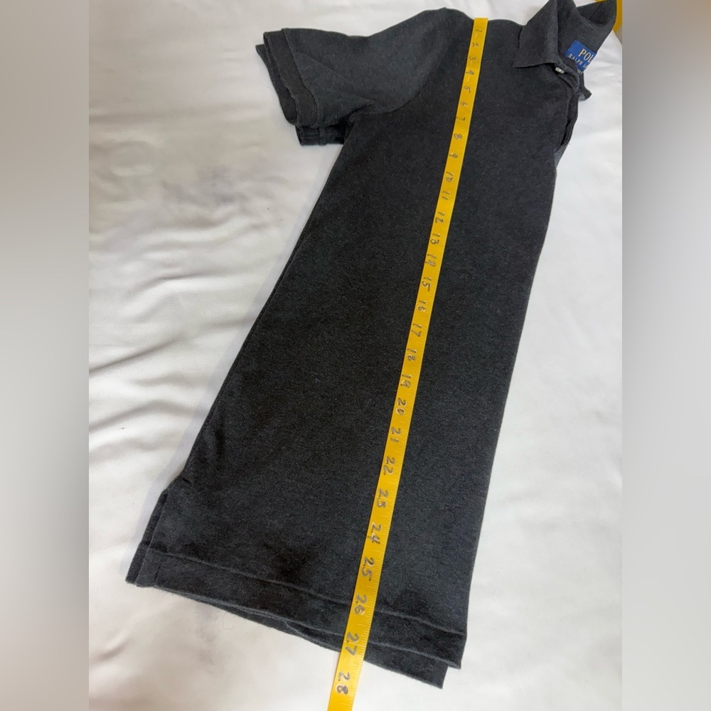 POLO by RALPH LAUREN Women's Charcoal Short-Sleeve Polo size S - Picture 12 of 12